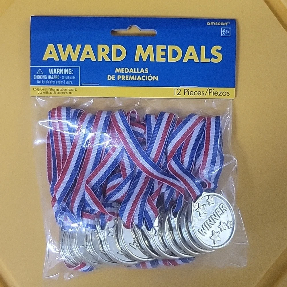 3pk Award Medals Party Supplies